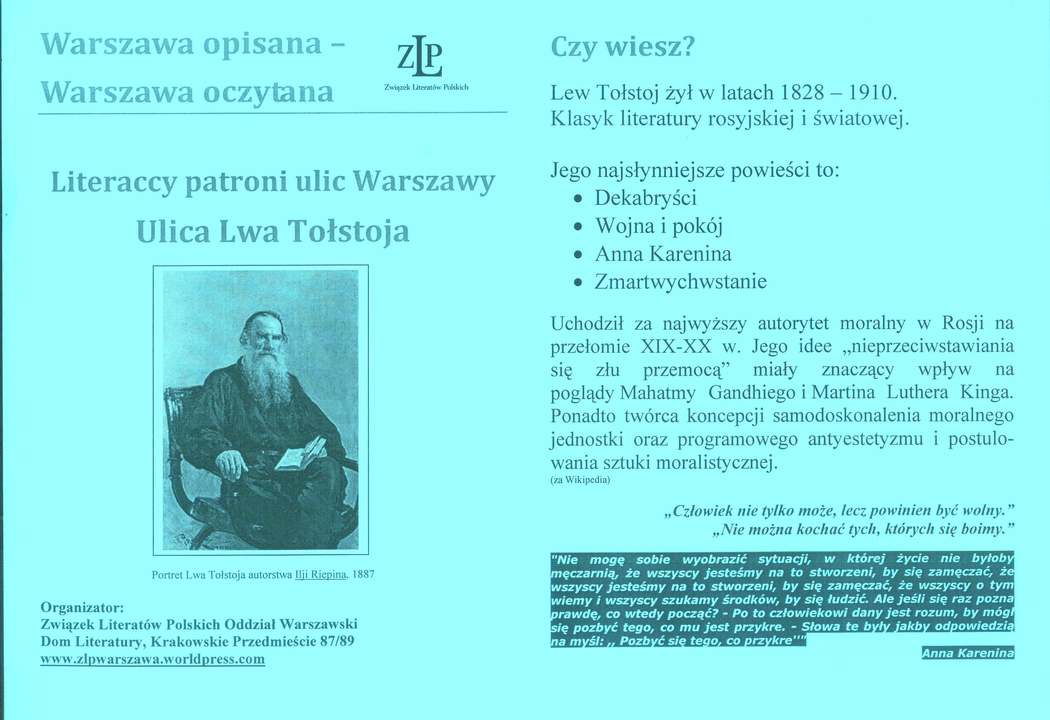 TOŁSTOJ 001
