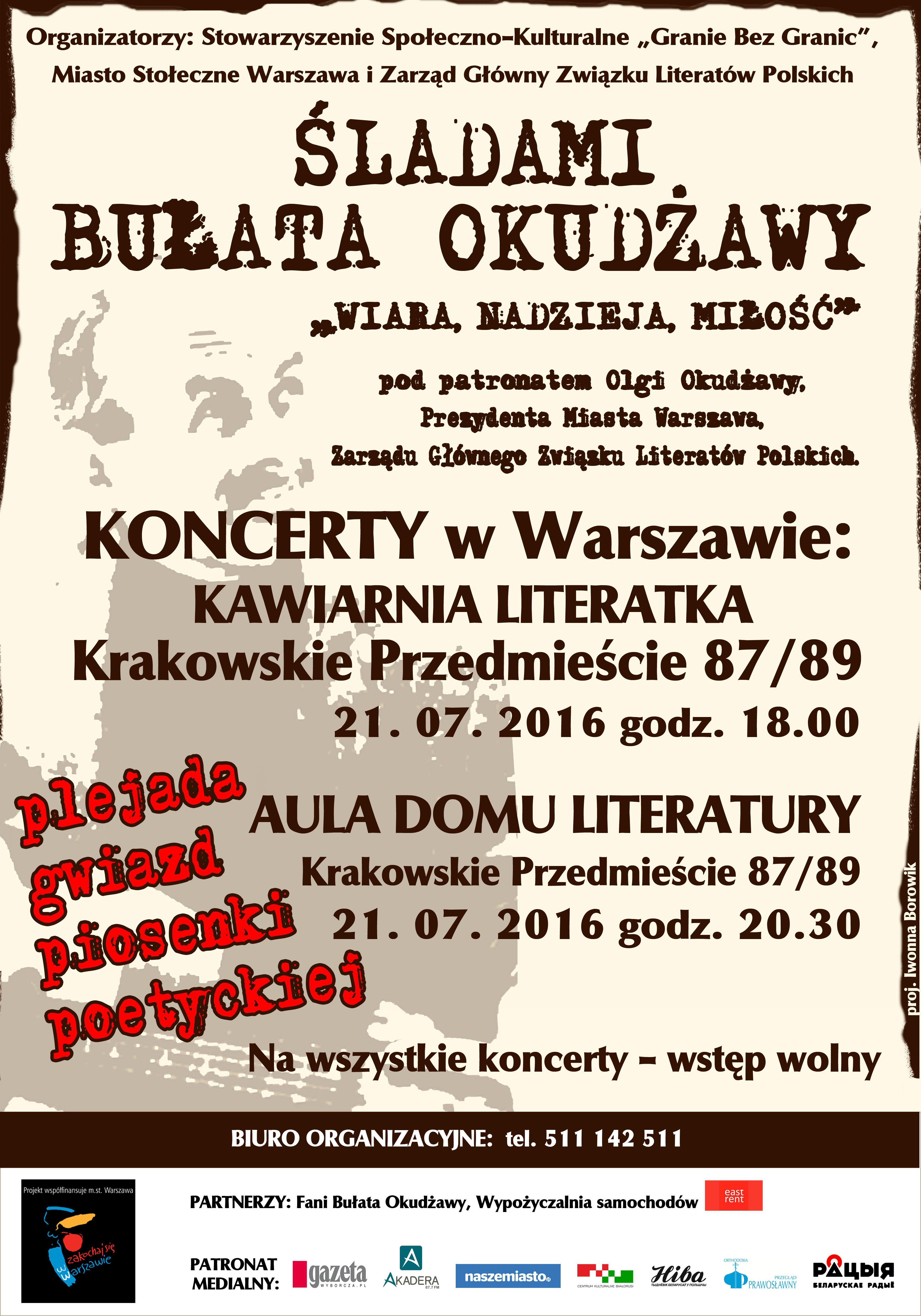 plakat duĹĽy III FO WARSZAWA druk